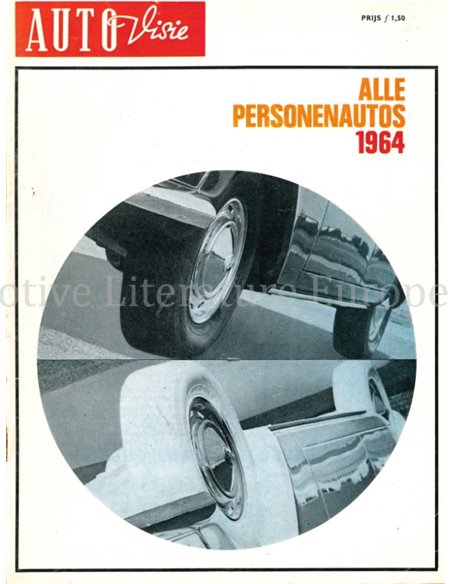 1964 AUTOVISIE MAGAZIN 5 NIEDERLÄNDISCH