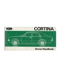 1974 FORD CORTINA INSTRUCTIEBOEKJE ENGELS