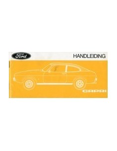 1977 FORD CAPRI INSTRUCTIEBOEKJE NEDERLANDS