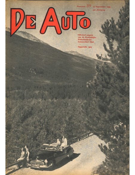 1949 DE AUTO MAGAZINE 39 DUTCH