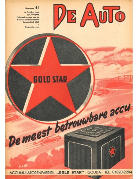1949 DE AUTO MAGAZIN 41 NIEDERLÄNDISCH