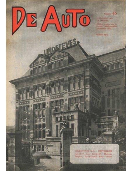 1949 DE AUTO MAGAZINE 46 NEDERLANDS