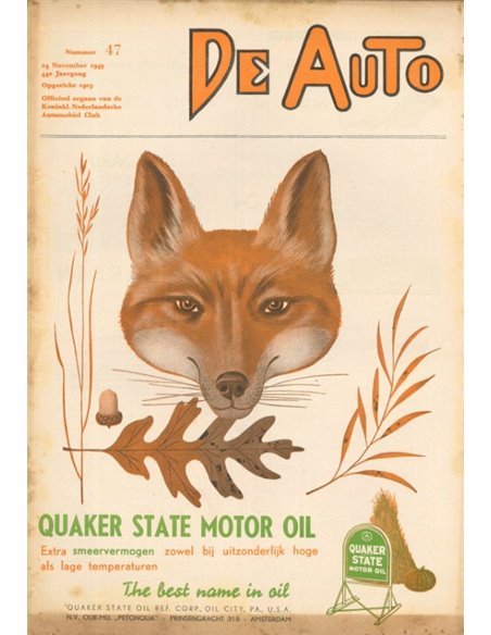 1949 DE AUTO MAGAZINE 47 NEDERLANDS