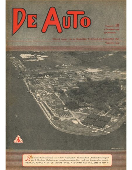 1949 DE AUTO MAGAZINE 48 DUTCH
