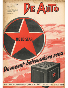 1949 DE AUTO MAGAZINE 49 NEDERLANDS