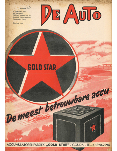 1949 DE AUTO MAGAZINE 49 NEDERLANDS