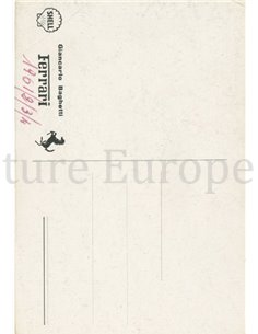 1961  FERRARI GIANCARLO BAGHETTI POSTCARD 2