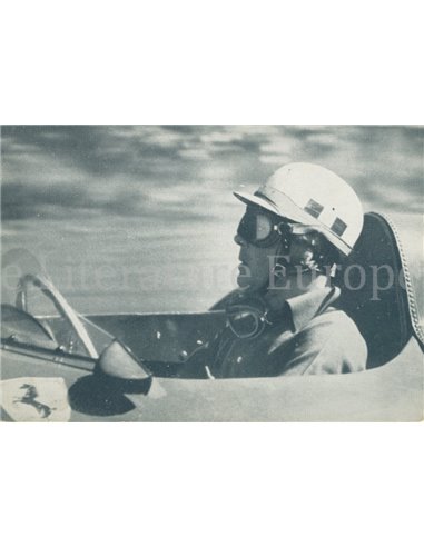 1958 FERRARI LUIGI MUSSO POSTCARD