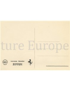 1962 FERRARI LORENZO BANDINI POSTKARTE 2