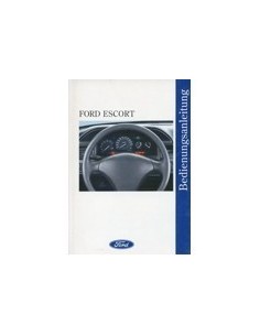 1993 FORD ESCORT INSTRUCTIEBOEKJE DUITS