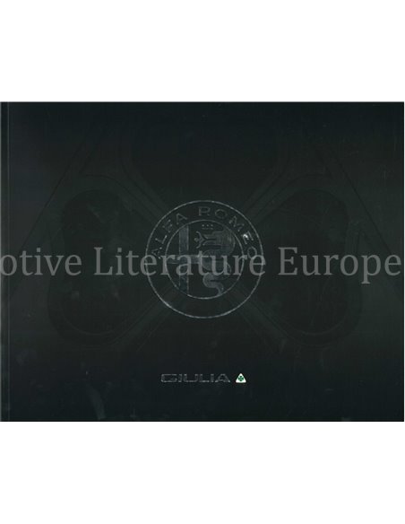 2019 ALFA ROMEO GIULIA QUADRIFOGLIO PROSPEKT ITALIENISCH