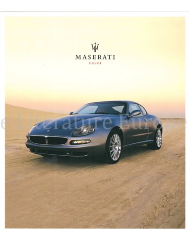 2003 MASERATI COUPE BROCHURE GERMAN