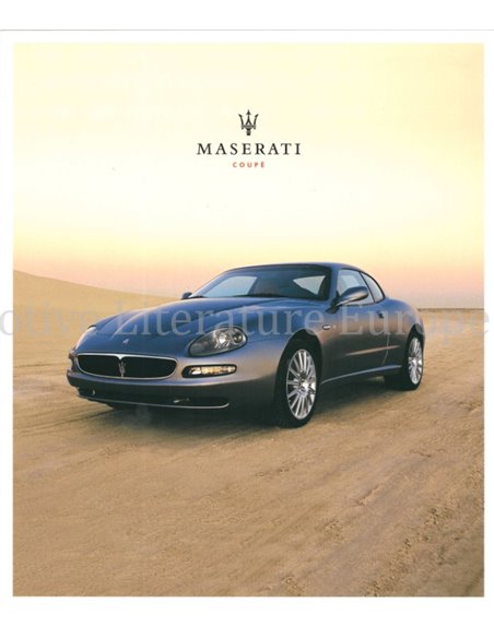2003 MASERATI COUPE BROCHURE GERMAN