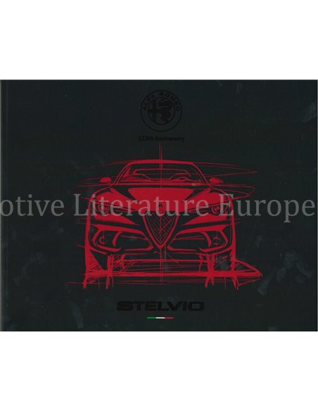 2020 ALFA ROMEO STELVIO 110TH ANNIVERSARY BROCHURE ITALIAN