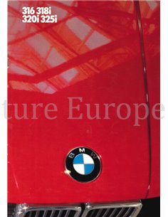 1985 BMW 3 SERIES BROCHURE DUTCH