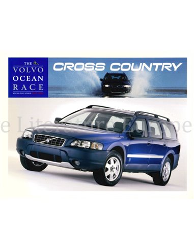 2002 VOLVO CROSS COUNTRY OCEAN RACE LEAFLET ENGELS (USA)