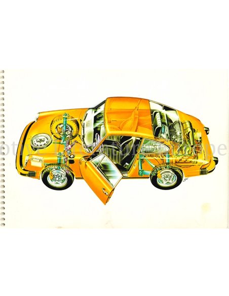 1977 PORSCHE 911 + CARRERA  OWNER'S MANUAL + SERVICE MANUAL GERMAN