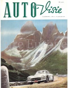 1956 AUTOVISIE MAGAZIN 2 NIEDERLÄNDISCH