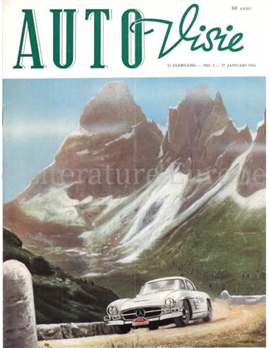 1956 AUTOVISIE MAGAZIN 2 NIEDERLÄNDISCH