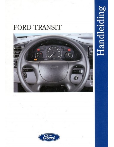 1996 FORD TRANSIT INSTRUCTIEBOEKJE NEDERLANDS