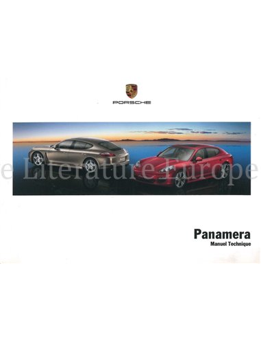 2011 PORSCHE PANAMERA INSTRUCTIEBOEKJE FRANS