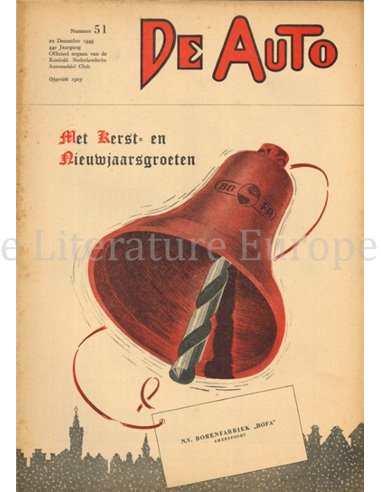 1949 DE AUTO MAGAZIN 51 NIEDERLÄNDISCH