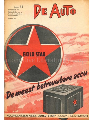 1949 DE AUTO MAGAZINE 52 NEDERLANDS