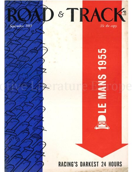 1955 ROAD AND TRACK MAGAZINE SEPTEMBER ENGELS