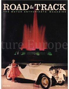 1958 ROAD AND TRACK MAGAZINE MAY ENGLISH