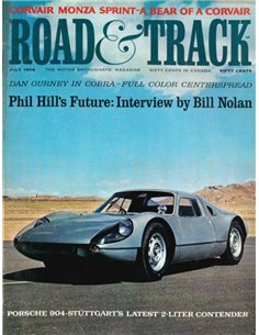 1964 ROAD AND TRACK MAGAZINE JULI ENGELS