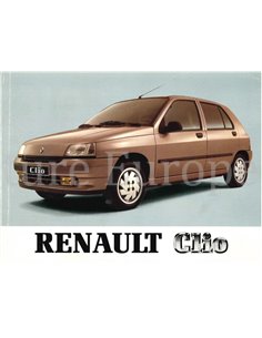 1993 RENAULT CLIO INSTRUCTIEBOEKJE FRANS