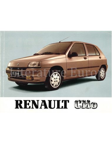 1993 RENAULT CLIO BETRIEBSANLEITUNG FRANZÖSISCH