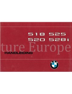 1979 BMW 5 SERIE INSTRUCTIEBOEKJE NEDERLANDS