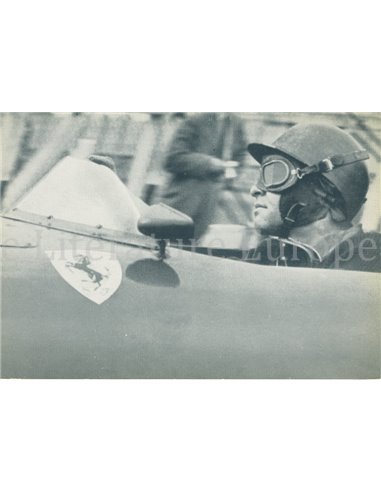 1958 FERRARI PETER COLLINS POSTKARTE