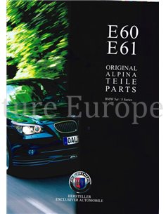 2008 BMW ALPINA B5 B5S ZUBEHOR PROSPEKT DEUTSCH