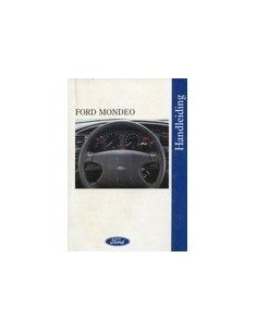 1995 FORD MONDEO INSTRUCTIEBOEKJE NEDERLANDS