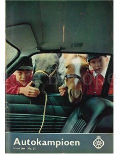1969 AUTOKAMPIOEN MAGAZIN 21 NIEDERLÄNDISCH
