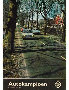 1969 AUTOKAMPIOEN MAGAZINE 18 DUTCH