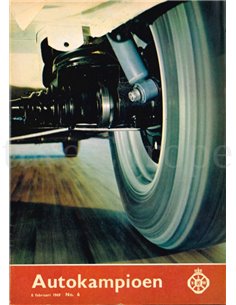 1969 AUTOKAMPIOEN MAGAZIN 6 NIEDERLÄNDISCH