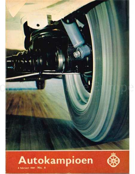 1969 AUTOKAMPIOEN MAGAZIN 6 NIEDERLÄNDISCH