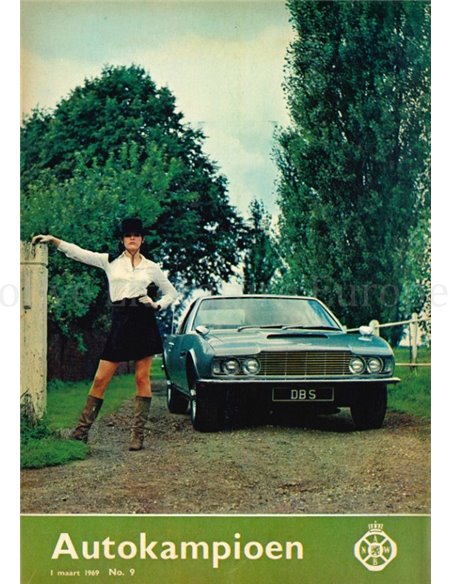 1969 AUTOKAMPIOEN MAGAZINE 9 DUTCH