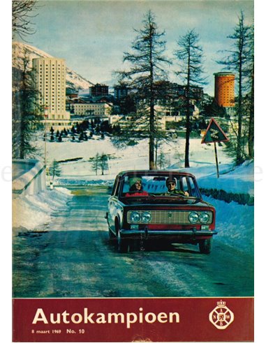 1969 AUTOKAMPIOEN MAGAZIN 10 NIEDERLÄNDISCH