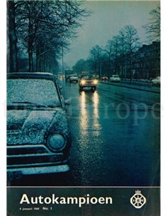 1969 AUTOKAMPIOEN MAGAZINE 1 DUTCH