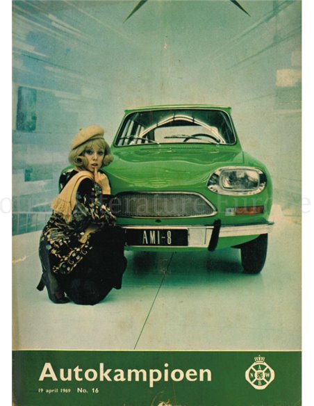 1969 AUTOKAMPIOEN MAGAZINE 16 NEDERLANDS