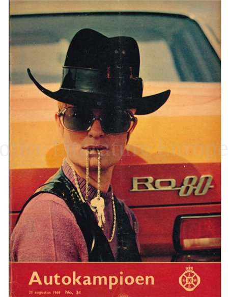 1969 AUTOKAMPIOEN MAGAZIN 34 NIEDERLÄNDISCH