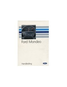 1992 FORD MONDEO INSTRUCTIEBOEKJE NEDERLANDS