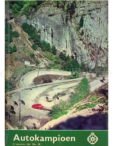 1969 AUTOKAMPIOEN MAGAZIN 39 NIEDERLÄNDISCH