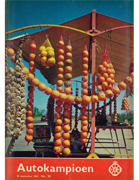 1969 AUTOKAMPIOEN MAGAZINE 38 DUTCH