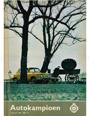 1969 AUTOKAMPIOEN MAGAZINE 5 NEDERLANDS