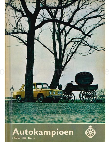 1969 AUTOKAMPIOEN MAGAZIN 5 NIEDERLÄNDISCH